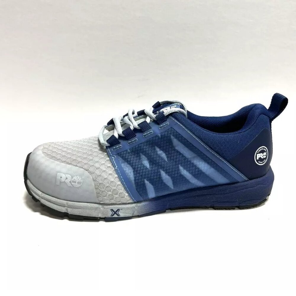 Timberland Pro Radius Womens Sneaker Blue/Gray Size 8Wide